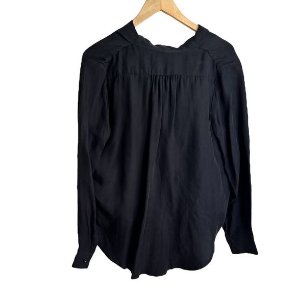 BLAQUE LABEL Blouse in Wrap Optics Size Small NWT minimalist classic - Picture 2 of 12